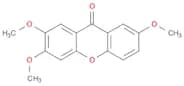 9H-Xanthen-9-one, 2,3,7-trimethoxy-