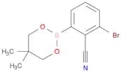3-BROMO-2-CYANOPHENYLBORONIC ACID NEOPENTYL GLYCOL ESTER