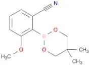 2-(5,5-Dimethyl-1,3,2-dioxaborinan-2-yl)-3-methoxybenzonitrile