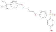 Phenol, 4-[[4-[4-[4-(1,1-dimethylethyl)phenoxy]butoxy]phenyl]sulfonyl]-
