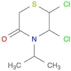 3-Thiomorpholinone, 5,6-dichloro-4-(1-methylethyl)-