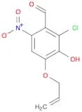 Benzaldehyde, 2-chloro-3-hydroxy-6-nitro-4-(2-propenyloxy)-