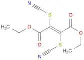 2-Butenedioic acid, 2,3-dithiocyanato-, diethyl ester, (E)-