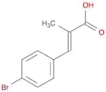 2-Propenoic acid, 3-(4-bromophenyl)-2-methyl-, (E)-