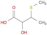 2-hydroxy-3-(methylsulfanyl)butanoic acid