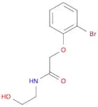 Acetamide, 2-(2-bromophenoxy)-N-(2-hydroxyethyl)-