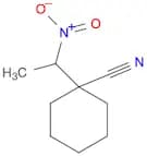 Cyclohexanecarbonitrile, 1-(1-nitroethyl)-