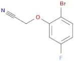 (2-Bromo-5-Fluorophenoxy)-Acetonitrile