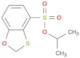 1,3-Benzoxathiole-4-sulfonic acid, 1-methylethyl ester