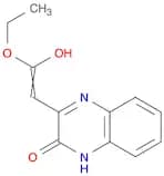 2(1H)-Quinoxalinone, 3-(2-ethoxy-2-hydroxyethenyl)-