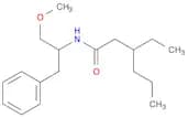 Hexanamide, 3-ethyl-N-[1-(methoxymethyl)-2-phenylethyl]-