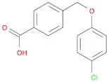 4-[(4-Chlorophenoxy)methyl]benzoic acid