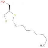 1,3-Dithiolane-4-methanol, 2-octyl-, trans-