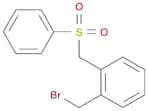 1-Bromomethyl-2-[(phenylsulfonyl)methyl]benzene