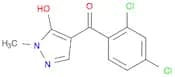 Methanone, (2,4-dichlorophenyl)(5-hydroxy-1-methyl-1H-pyrazol-4-yl)-