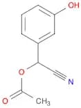 (3-Hydroxymandelonitrile)acetate