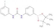 1-(3-Fluorophenyl)-3-(3-(4,4,5,5-tetramethyl-1,3,2-dioxaborolan-2-yl)phenyl)urea