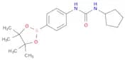 1-CYCLOPENTYL-3-[4-(4,4,5,5-TETRAMETHYL-1,3,2-DIOXABOROLAN-2-YL)PHENYL]UREA
