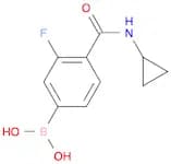 4-(CYCLOPROPYLCARBAMOYL)-3-FLUOROPHENYLBORONIC ACID