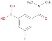 (3-(Dimethylcarbamoyl)-5-fluorophenyl)boronic acid