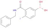 3-(Benzylcarbamoyl)-4-fluorobenzeneboronic acid