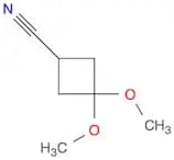 3,3-dimethoxycyclobutanecarbonitrile