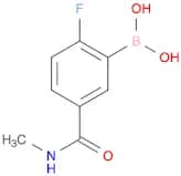 2-Fluoro-5-(methylcarbamoyl)benzeneboronic acid