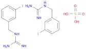 Guanidine, [(3-iodophenyl)methyl]-, sulfate (2:1)