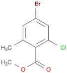 4-Bromo-2-chloro-6-methyl-benzoic acid methyl ester