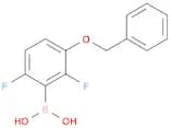 3-(Benzyloxy)-2,6-difluorophenylboronic acid