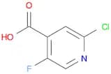 2-Chloro-5-fluoroisonicotinic acid