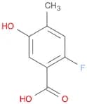 2-Fluoro-5-hydroxy-4-methylbenzoic acid