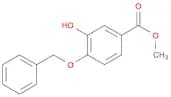 Benzoic acid, 3-​hydroxy-​4-​(phenylmethoxy)​-​, methyl ester