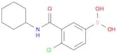 4-Chloro-3-(cyclohexylaminocarbonyl)phenylboronic acid