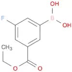 (3-FLUORO-5-ETHOXYCARBONYL)BENZENEBORONIC ACID