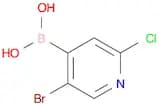 5-Bromo-2-Chloro-4-Pyridineboronic Acid