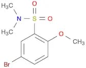 N,N-Dimethyl 5-bromo-2-methoxybenzenesulfonamide