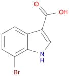 1H-​Indole-​3-​carboxylic acid, 7-​bromo-