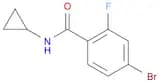 4-bromo-N-cyclopropyl-2-fluorobenzamide