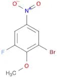 1-Bromo-3-fluoro-2-methoxy-5-nitrobenzene