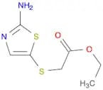 Ethyl 2-(2-aminothiazol-5-ylthio)acetate