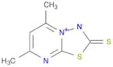 {5,7-dimethyl-4λ5-[1,3,4]thiadiazolo[3,2-a]pyrimidin-4-ylium-2-yl}sulfanide