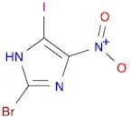 2-Bromo-5-iodo-4-nitro-1H-imidazole