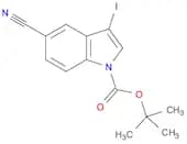 tert-Butyl 5-cyano-3-iodo-1H-indole-1-carboxylate