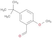 Benzaldehyde, 5-​(1,​1-​dimethylethyl)​-​2-​methoxy-