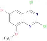 Quinazoline, 6-bromo-2,4-dichloro-8-methoxy-
