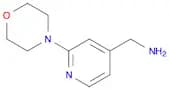 [2-(morpholin-4-yl)pyridin-4-yl]methanamine