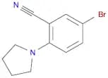 5-Bromo-2-(pyrrolidino)benzonitrile