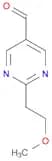 2-(2-Methoxyethyl)pyrimidine-5-carbaldehyde