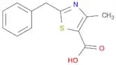 2-BENZYL-4-METHYL-1,3-THIAZOLE-5-CARBOXYLIC ACID
